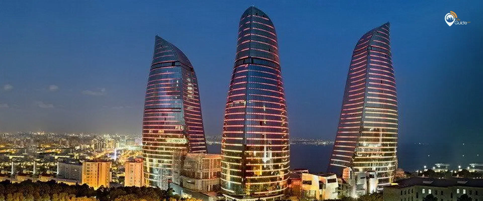 flame towers bakü