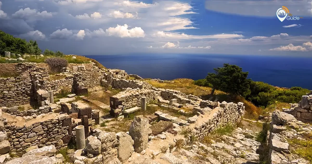 santorini thera antik kenti